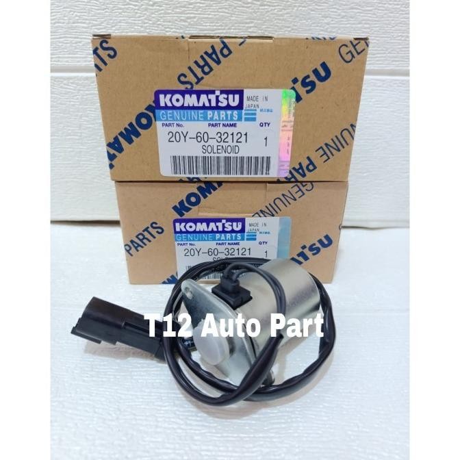 Solenoid Valve Assy Pc200-7 Pc200-8 Selenoid Komatsu 20Y-60-32121 New Stok