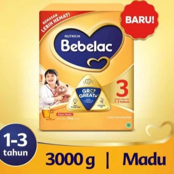 Grosir Bebelac 3 Madu 3000Gr