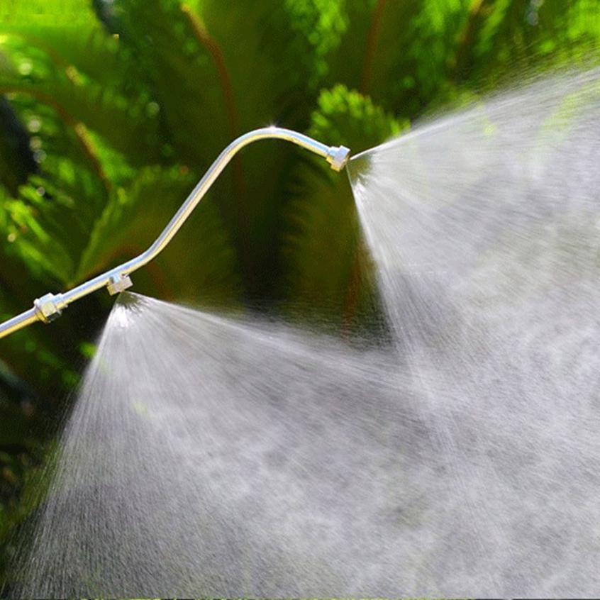 Premium Stik Semprot Pipa Dengan 3 Cabang Nozzle Untuk Tangki Mesin Dan Sprayer Elektrik Nozel Baja 