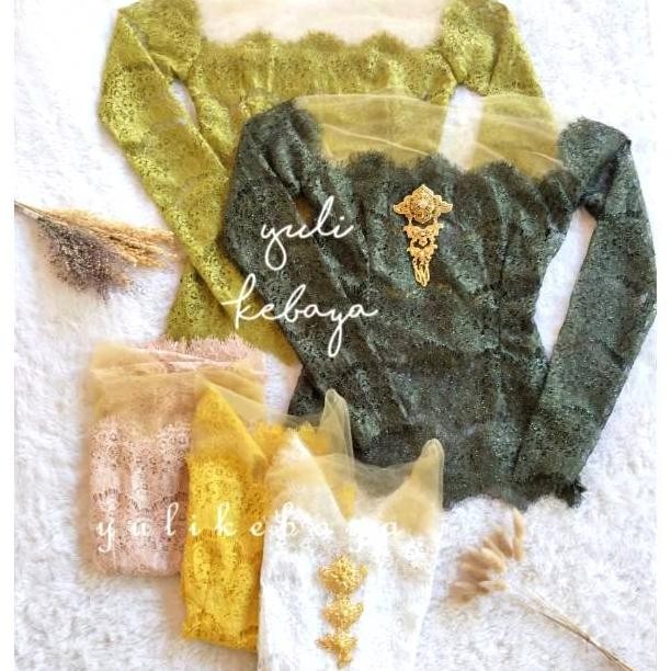 ''Terlaris" Kebaya Bali  Sabrina Modern