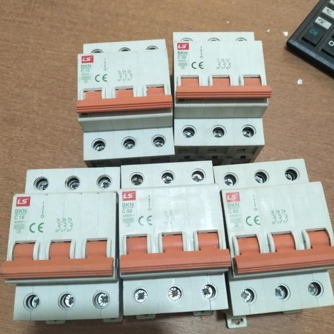 Mcb Ls 3P 63A,50A,32A'16A,10A'25A  Mcb Ls Ls New Stok