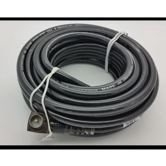 Terlaris Kabel Antena Tv Coaxial 5C Plug Tekuk Kabel Panjang 20 Meter Kitani Kabel Tv Ke Antena Tanp