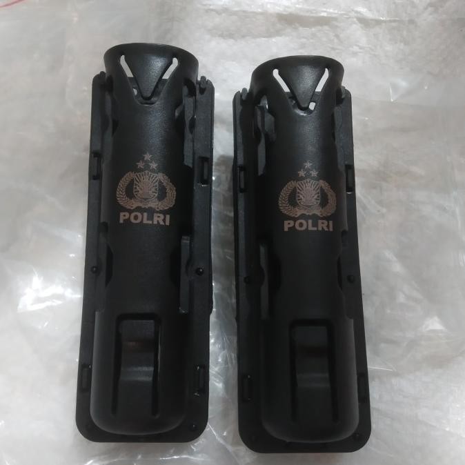 SARUNG / TEMPAT STIK BATON LOGO POLRI