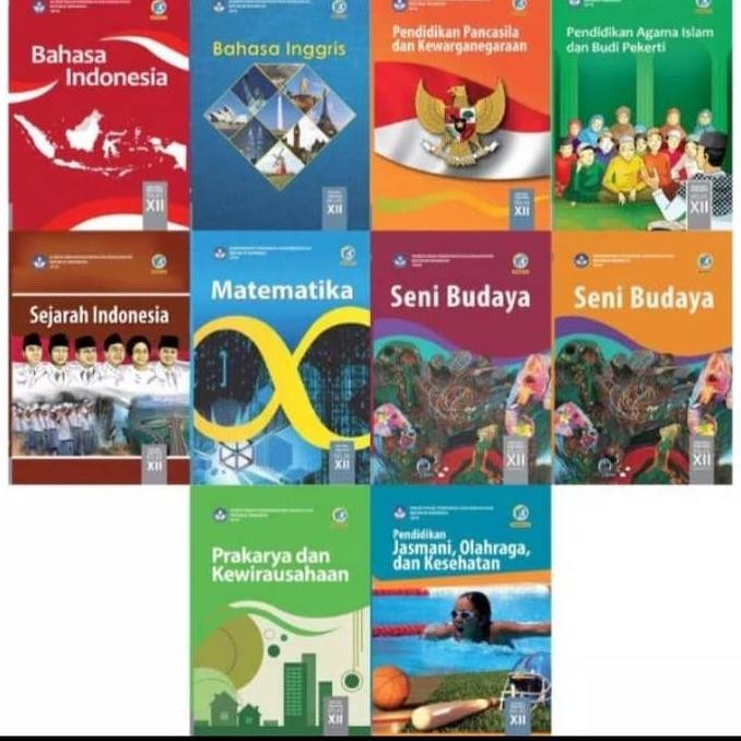 

paket buku SMA/SMK kurikulum k13 dikbud kelas 12 edisi terbaru