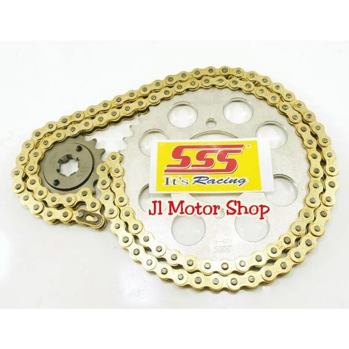 Gir Gear Set SSS Gearset Girset Sss 415 / 428 Supra X 110 Grand Honda 70 Lagenda Honda Win