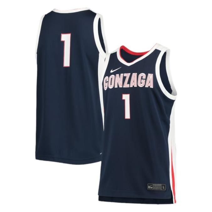 Sale Jersey Original Basket Nike Ncaa Nba Gonzaga Bulldogs