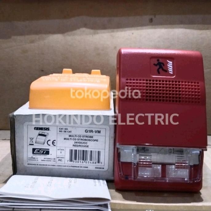 Horn Strobe Est G1R-Vm 24Vdc Edwards Genesis Est Multi-Cd Stobe Ori New Stok