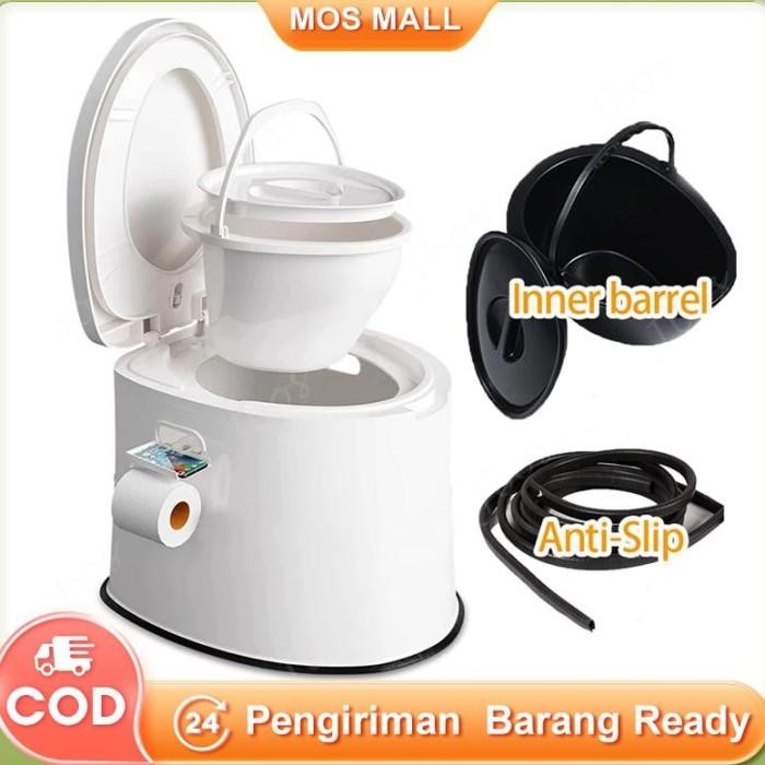 Closet Jongkok Closet Duduk Toilet Portable Toilet Duduk Pispot Dewasa