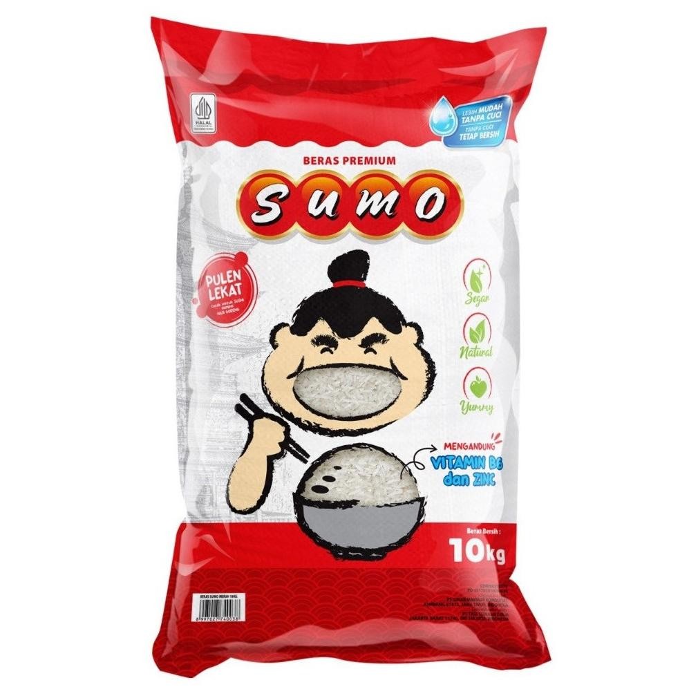 

BERAS SUMO SUPER PREMIUM MERAH 10 KG 10KG BERAS SUMO KEMASAN KUNING 10KG