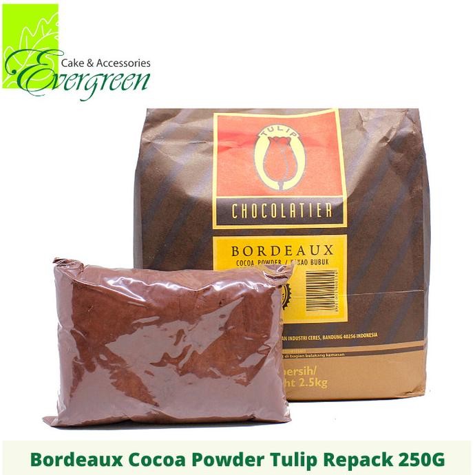 

BARU COKLAT BUBUK BORDEAUX TULIP REPACK 250G