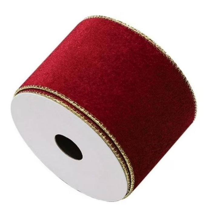 

Sale! Pita Beludru 6.3 Cm Pita Kain Natal Dekorasi Kado Ornamen Hiasan Pohon Natal Christmas Ribbon Termurah Pita Jumbo Velvet Murah Grosir