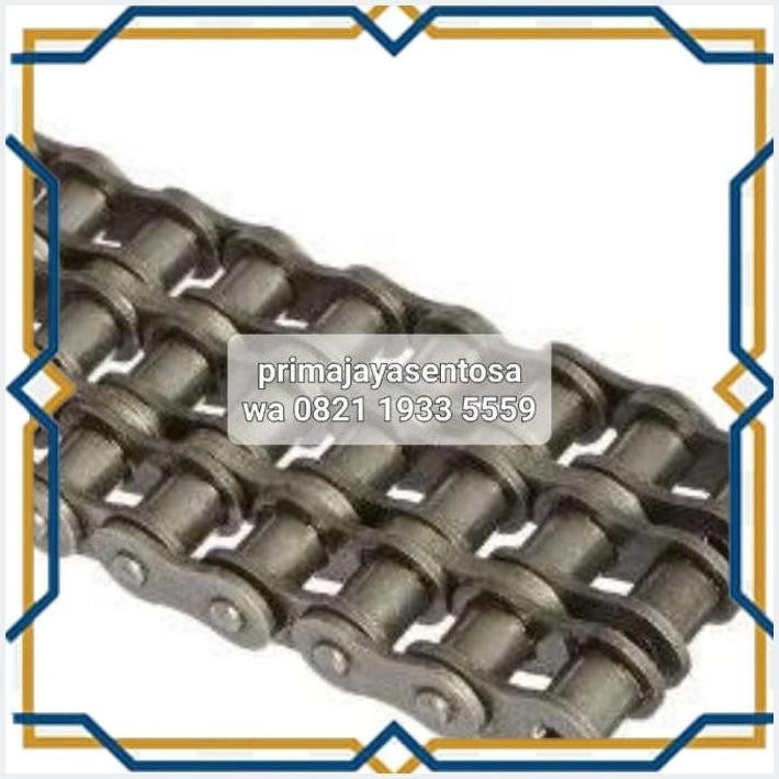 [pri] roller chain 08b x 3 triple rantai gear british