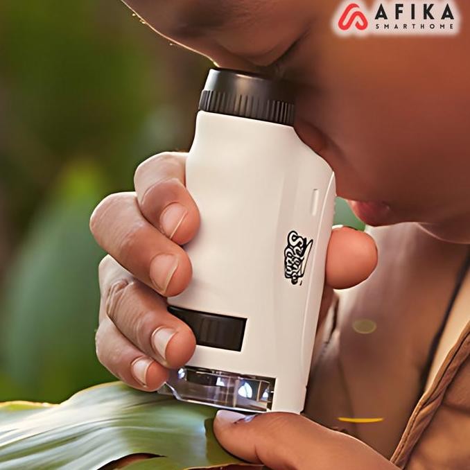 

Sale! Mikroskop Edukasi Anak Mini Pocket 60X-120X Magnification Microscope