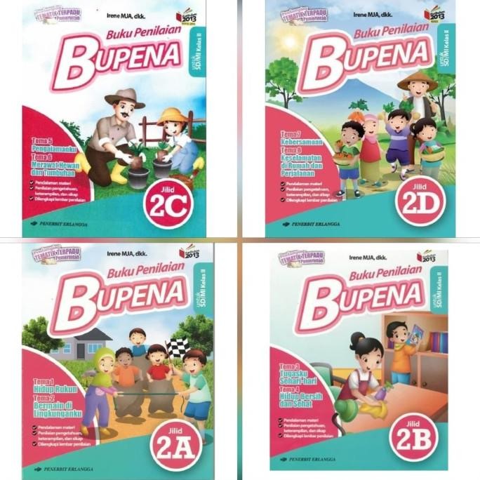 

PROMO Buku Paket SD Bupena 2A, B, C, D Revisi Erlangga