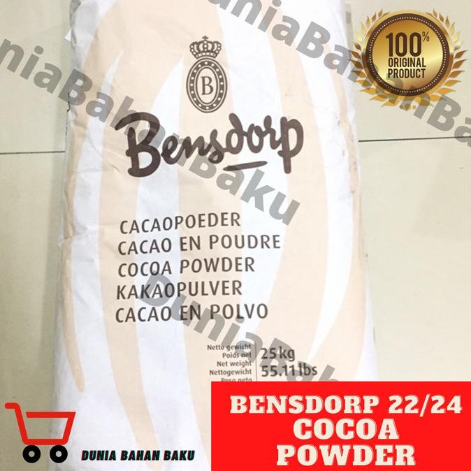 

BARU COKLAT BUBUK BENSDORP 22/24 "QUEEN ANNA" 25 KG - 1 ZAK ASLI 100%
