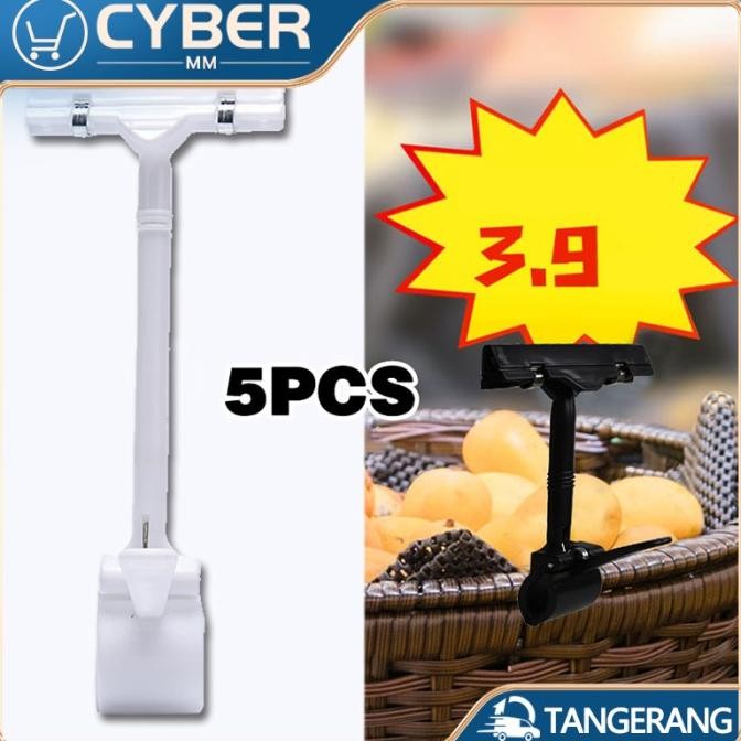 

Diskon! 5Pcs Jepit Harga/Jepit Label Harga/Penjepit Harga Penjepit Price Tag