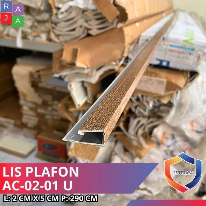 Lis Tutup Untuk WALBOARD DAN PVC BOARD Harga Per Batang