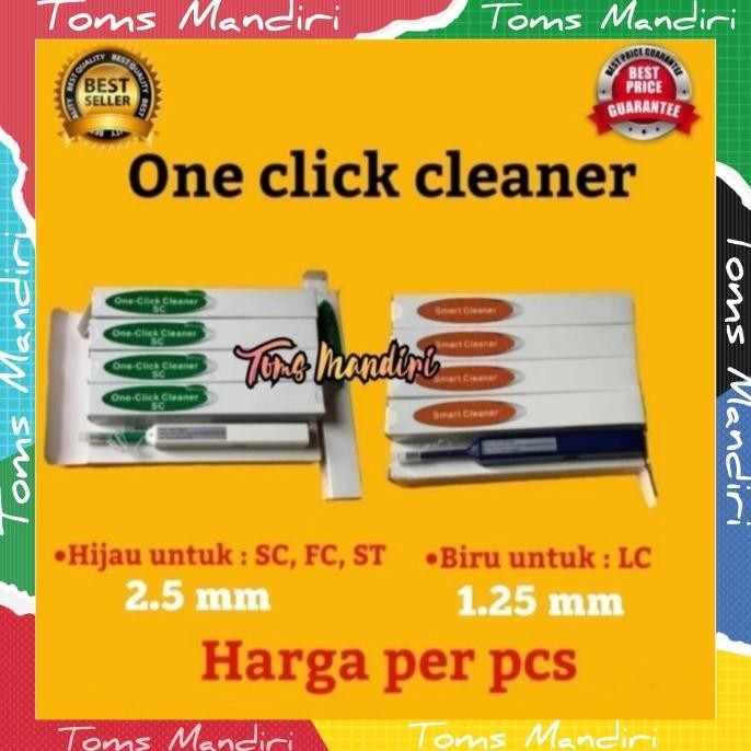 

Sale! One Click Cleaner Pen Connector Fiber Optic For 1.25/2.5mm LC SC FC