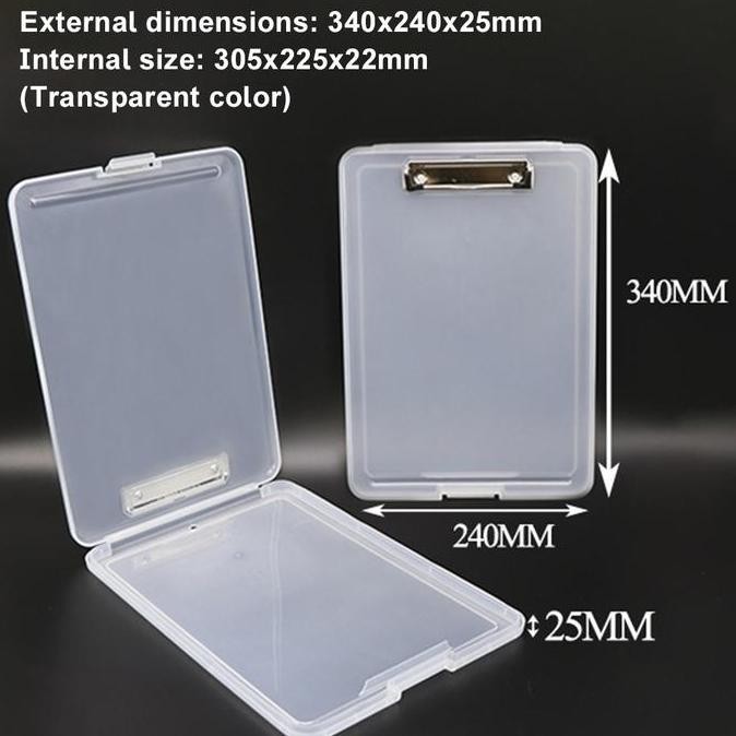 

ready Clipboard Storage Alas Papan Ujian Papan Jalan 2 in1 Clipboard 2 in 1 Clip Board A4 murah