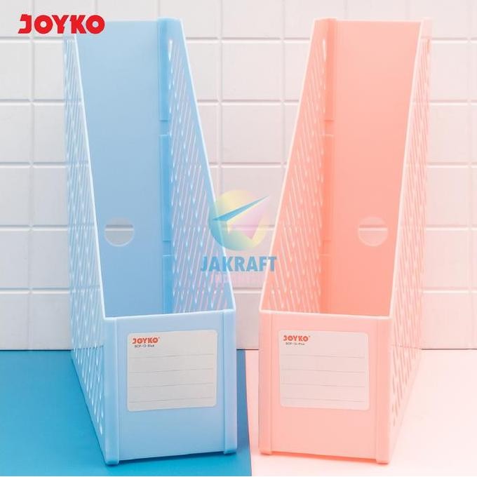 

ready (1 Unit) Magazine Box File Rakit Portable JOYKO BOF-13 Warna Pastel Biru Blue / Merah Muda Pink FC 9 Cm Plastik F4 Folio Kotak Tempat Dokumen murah