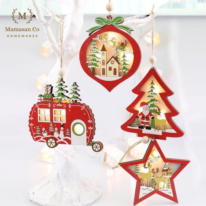 Sale Christmas Led Hanging Decoration | Dekorasi Natal Lampu Xmas