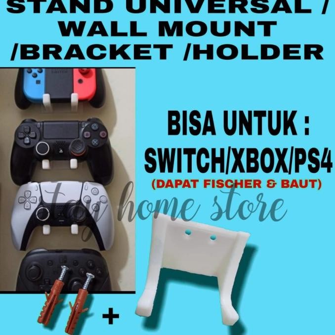 Diskon Universal Controller Wall Mount Hanger Stick Stik Xbox Switch PS4