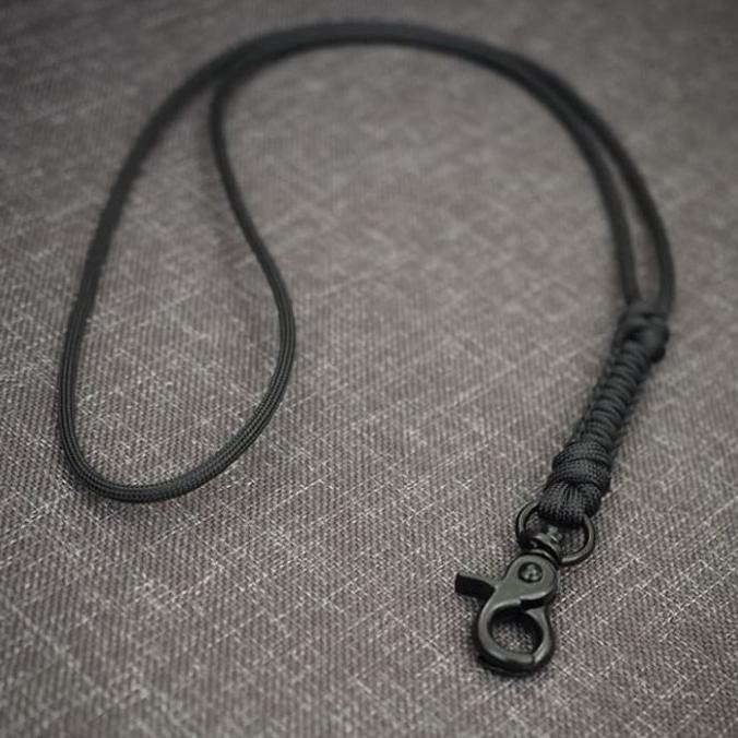 

ready Paracordistic lanyard paracord premium o ring card holder murah
