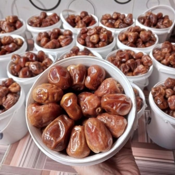 

New kurma sukari ember 850gr al qasim/kurma sukari Berkualitas