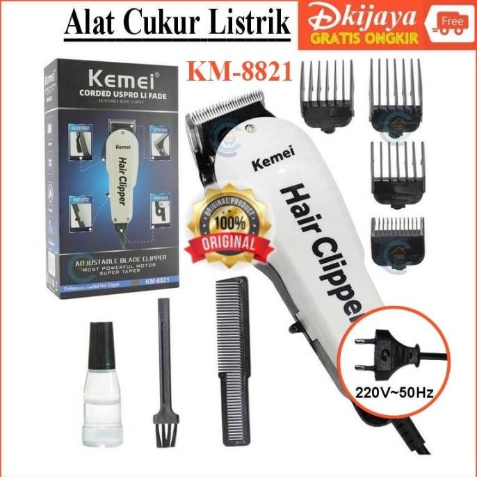 Sale Alat / Mesin Cukur Original Kemei KM-8821 / KM8821