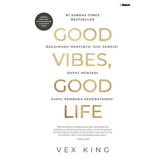 

[ Zen Hugliving ] Buku Good Vibes. Good Life (By Vex King)