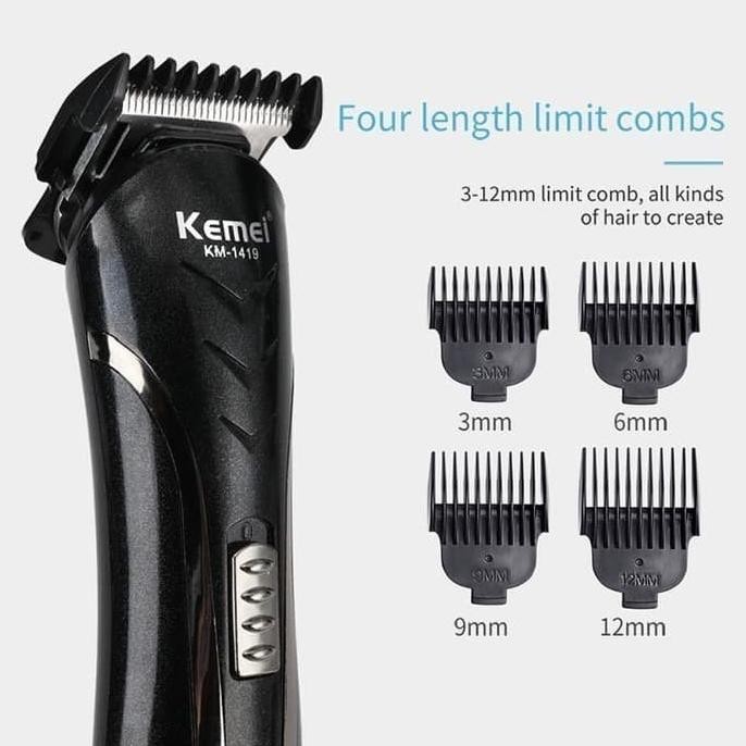 Sale Original Kemei KM-1407 Alat Cukur Elektrik Clipper 3 in1 kemei km 1407 Alat cukur rambut charge