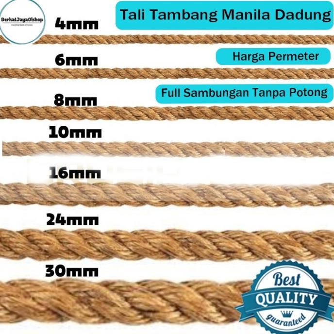 

Tali Tambang Kecil Sedang Besar Tali Tampar Dadung Goni Manila Co