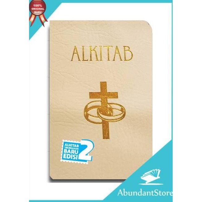Baru Alkitab Pernikahan Ukuran Sedang - Alkitab 052 Ti Wedding - Lai
