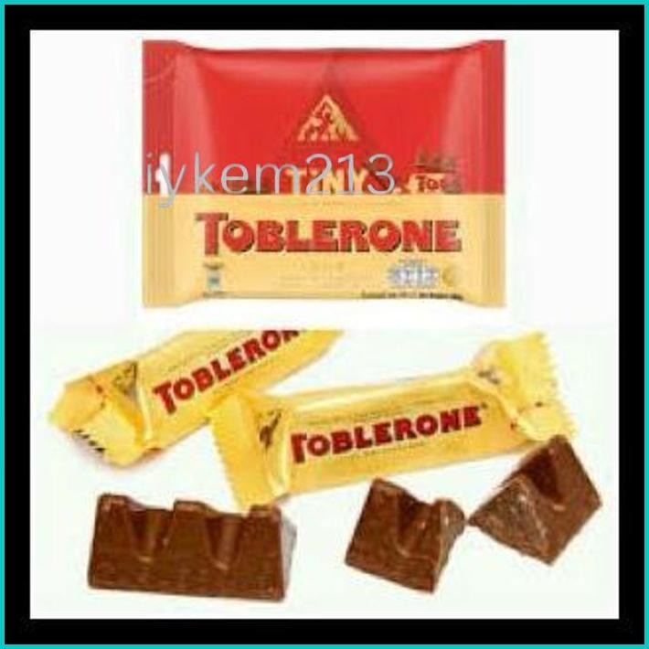 

TOBLERONE TINY GOLD 200GR ISI 25 PCS (HALAL)