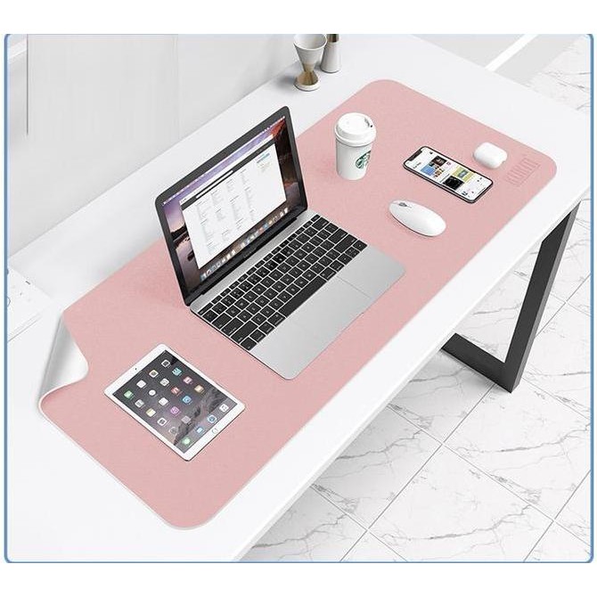 120x60cm Leather Mousepad Desk Mat Mouse Pad Double Side