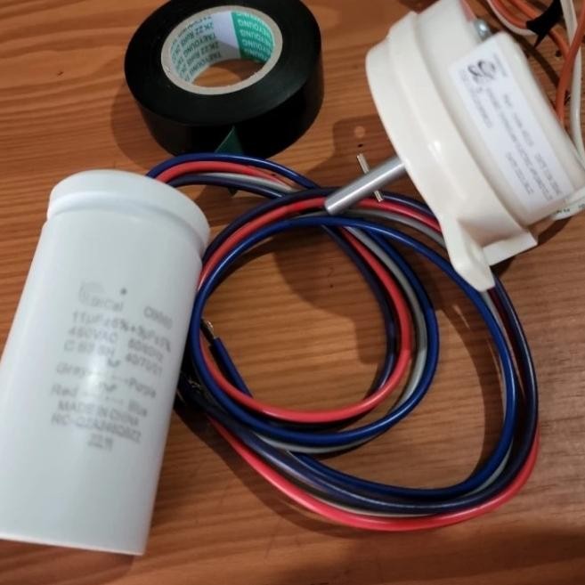 PAKET MESIN CUCI KAPASITOR 10+ 3 UF DAN TIMER SPIN SHARP ORI