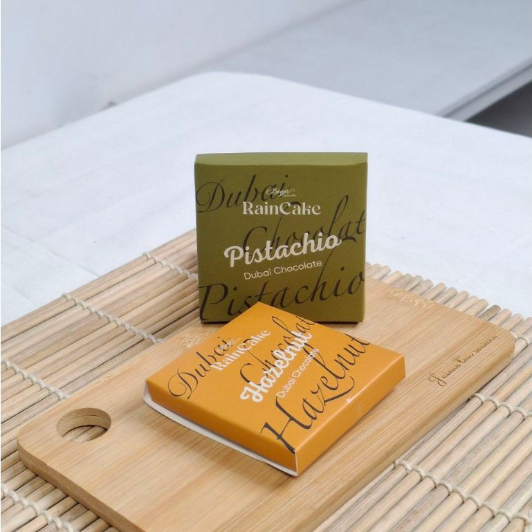 

Bogor Raincake - Bundling 2pcs Dubai Pistachio Chocolate & Hazelnut Reguler 47gr