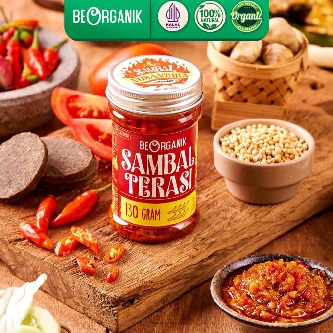 

Sale Sambal Terasi - Sambal Beorganik Asli Organik 130Gr