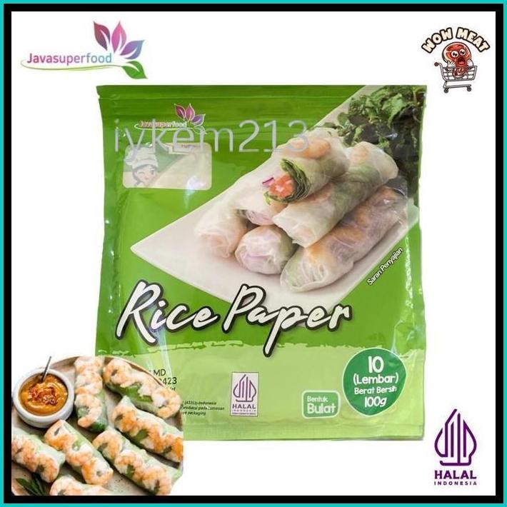 

RICE PAPER JAVA SUPER FOOD / VIETNAM ROLL HALAL