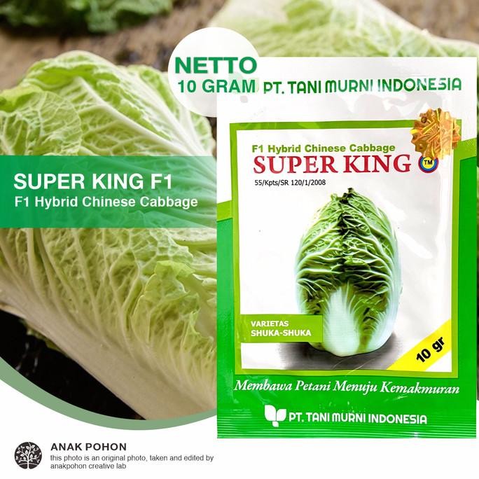 

fresh !!! (1 PACK) Benih Sawi Putih SUPER KING Chinese Cabbage F1 - TM SEEDS