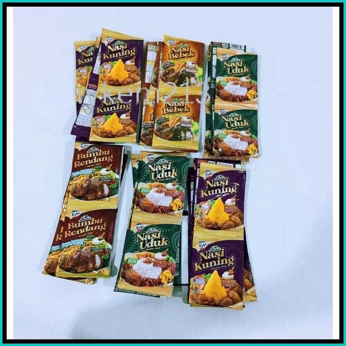 

KOBE BUMBU ADUK INSTANT 1 RENCENG 10 SACHET NASI UDUK NASI KUNING INSTAN
