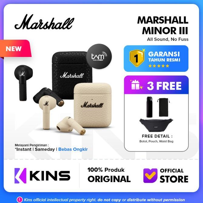 Sale Marshall Minor Iii / Minor 3 True Wireless Earphones Garansi Resmi