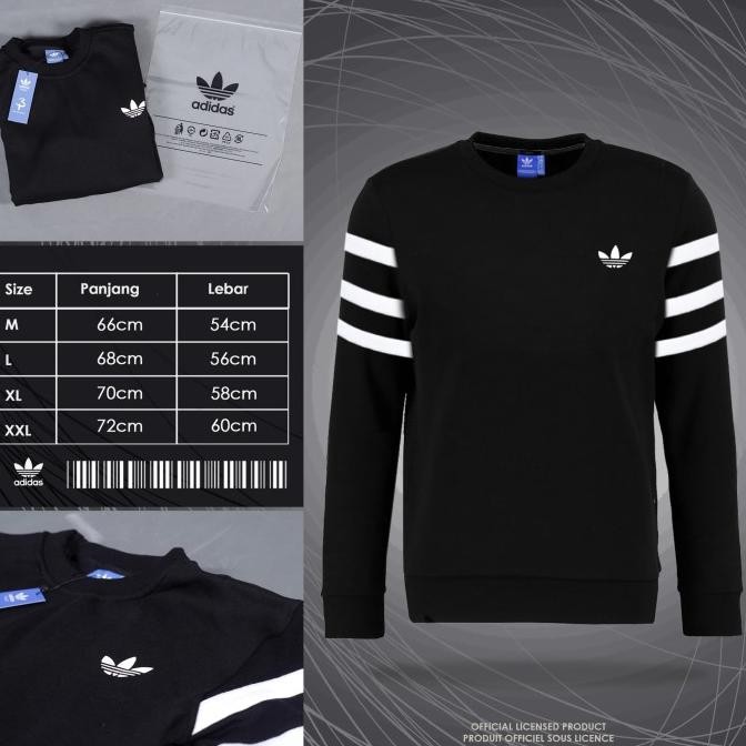 SWEATSHIRT ADIDAS FITTED AB-7519 | JUMPER NIKE DISKON | JAKET ORIGINAL