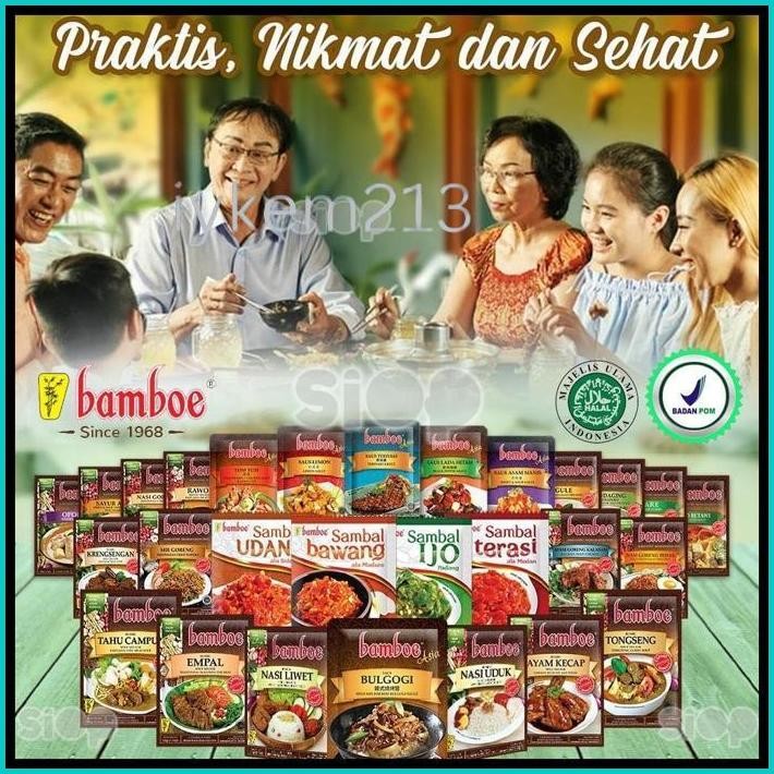 

BAMBOE BUMBU DAPUR INSTAN SPICES- BUMBU MASAK