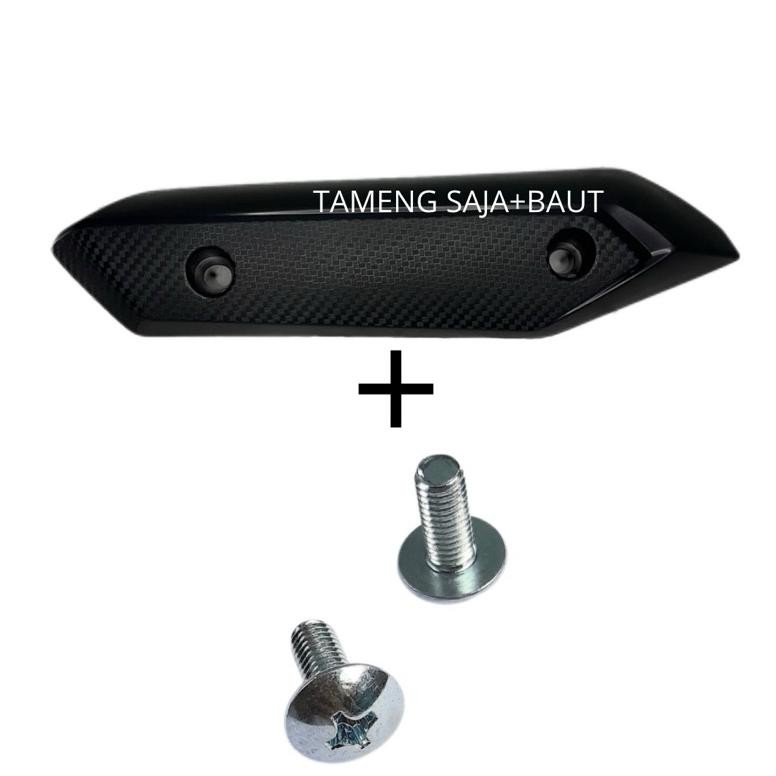 ter-46 TT60 Tameng Knalpot BEAT NEW FI 2012 - 2013 -2014-2015 Cover / tutup tameng knalpot motor bea
