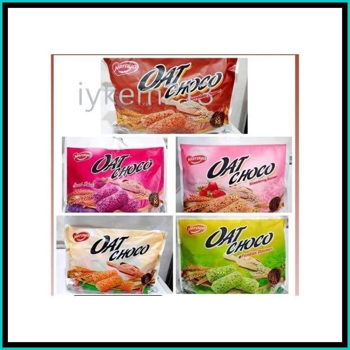 

SNACK NARAYA OAT CHOCO 400 GR COKLAT VANILA SWEET POTATO STRAWBERRY MAKANAN RINGAN