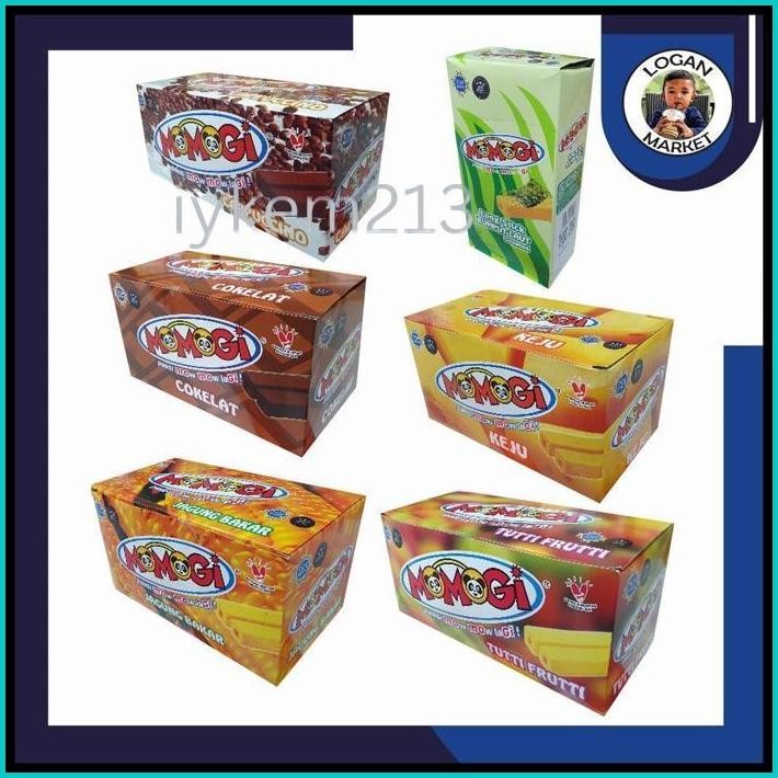 

MOMOGI SNACK JAGUNG BAKAR COKLAT KEJU RUMPUT LAUT CAPPUCCINO CAPUCINO TUTTI FRUTI