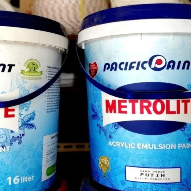 cat metrolite 16 liter paint murah