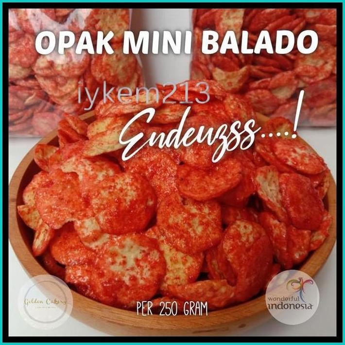 

KERIPIK OPAK MINI SINGKONG PEDAS MANIS