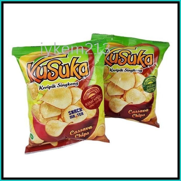 

KUSUKA KERIPIK SINGKONG MINI - NETTO 20 GRAM